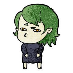 cartoon vampire girl