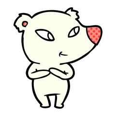 polar bear cartoon