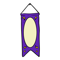 cartoon hanging regal banner