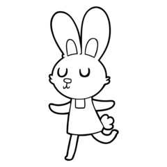 cartoon rabbit
