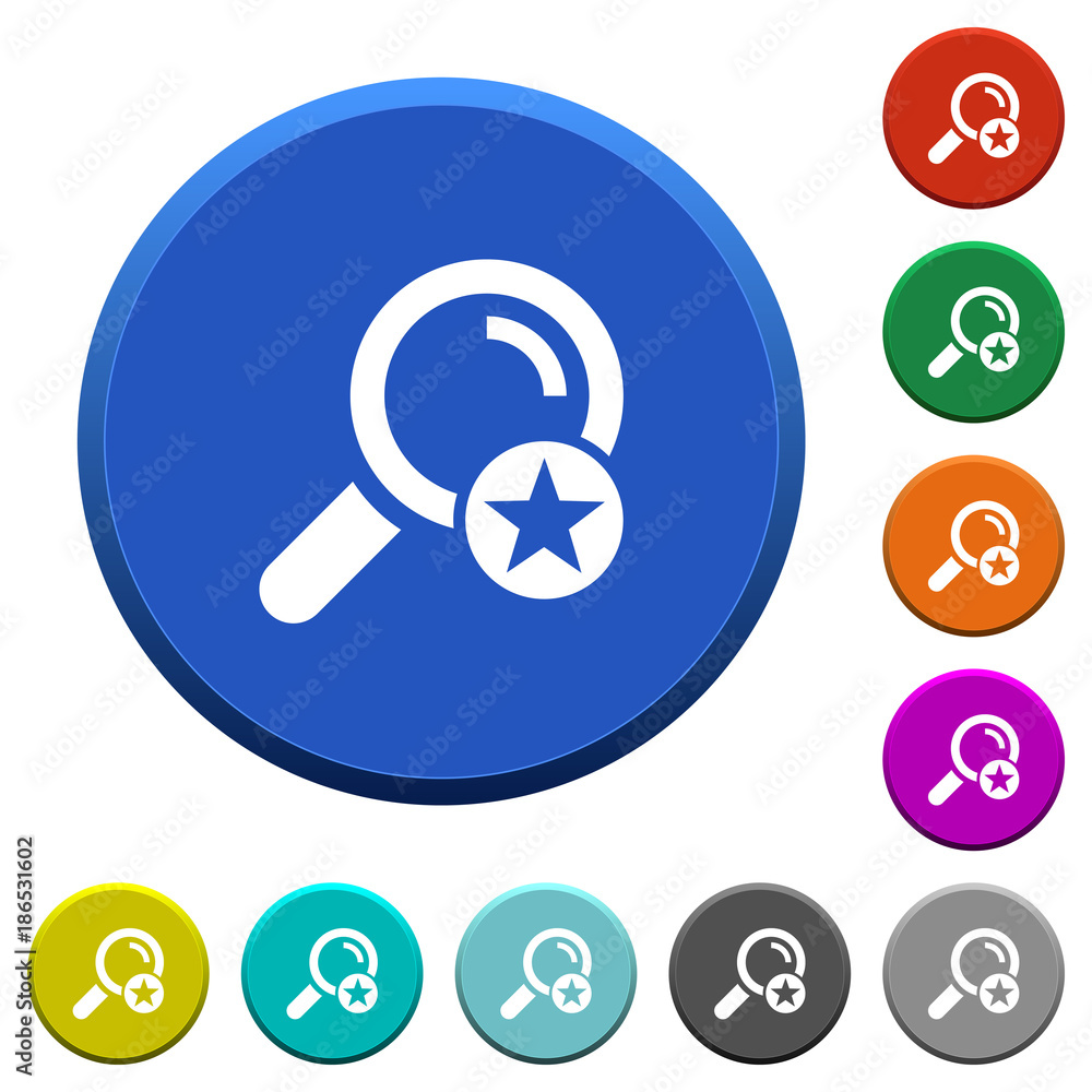 Poster mark search result beveled buttons