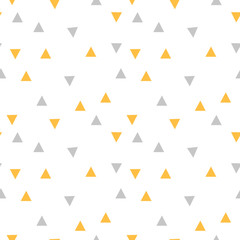 Triangle seamless pattern Vector background