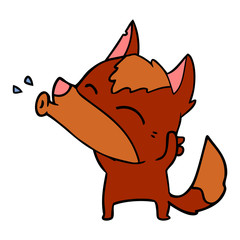 fox cartoon character