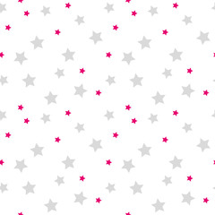 Seamless pattern stars Vector illustration.