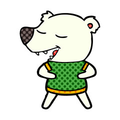polar bear cartoon