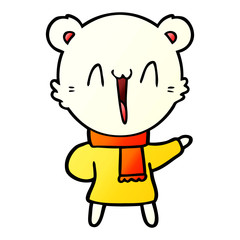 polar bear cartoon