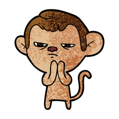 cartoon monkey