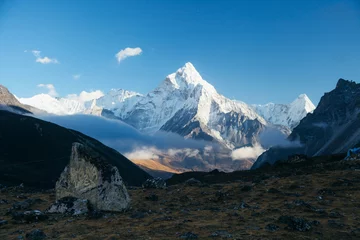 Wall murals Mount Everest Amazing mountains on Himalayas - Nepal.