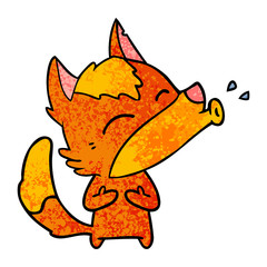 fox cartoon character