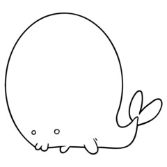 cartoon whale