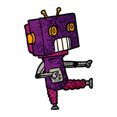 cartoon robot