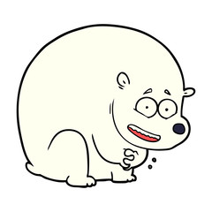polar bear cartoon