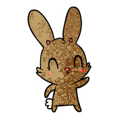 cute cartoon rabbit