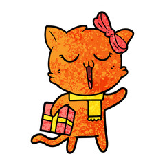 cartoon cat