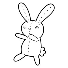 cartoon toy rabbit