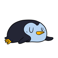 cartoon penguin