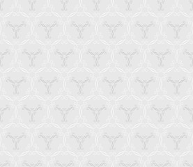 Seamless gray vector pattern.
