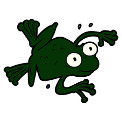 cartoon frog