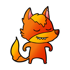 fox cartoon character