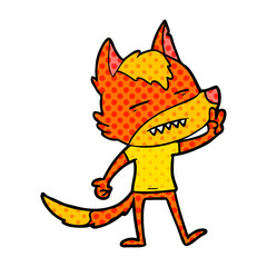 fox cartoon character
