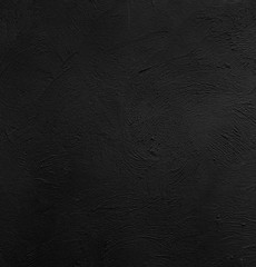 Antique rough texture wall classic black color tone on square background