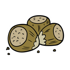 cartoon hazelnuts