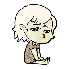 cartoon vampire girl