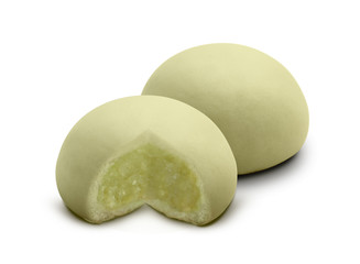 mochi isolated on white background