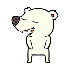 polar bear cartoon
