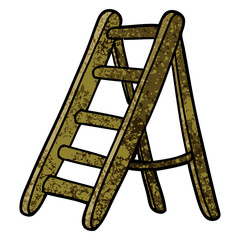 cartoon ladder