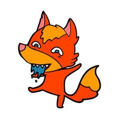 fox cartoon character