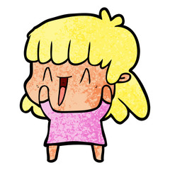cartoon woman