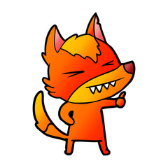 fox cartoon character