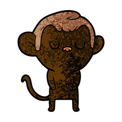 cartoon monkey