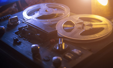 Vintage tape recorder