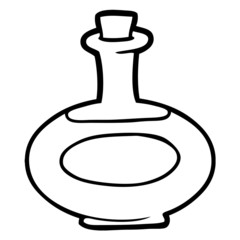 cartoon perfume bottle