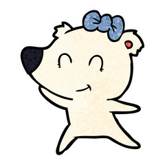 polar bear cartoon