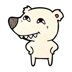 polar bear cartoon