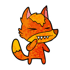 fox cartoon character