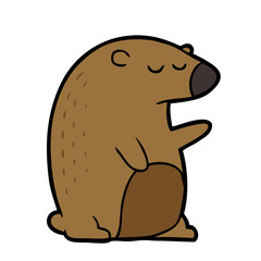 cartoon bear