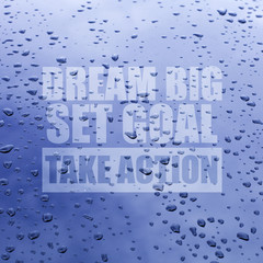 Obraz premium Inspirational motivation quote 