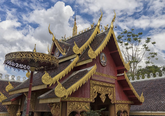 Obraz premium Temple near Lampang Thailand