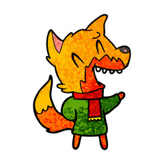 fox cartoon character