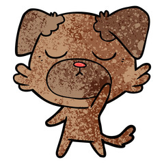 cute cartoon dog