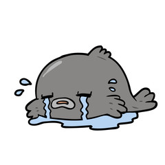 cartoon crying fish