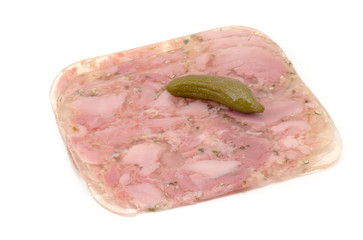Sülze in Scheiben