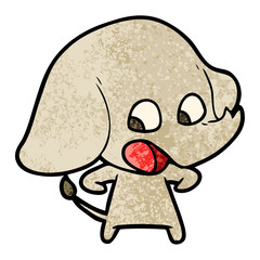 cute cartoon elephant