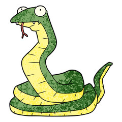 cartoon snake