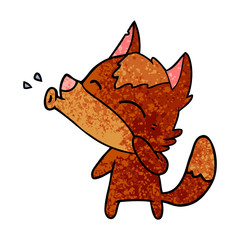 fox cartoon character