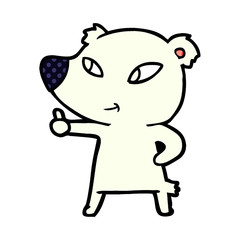 polar bear cartoon